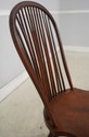 L74591: Set Of 6 Bow Back English Windsor Chairs