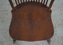 L74591: Set Of 6 Bow Back English Windsor Chairs