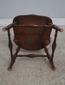 L74591: Set Of 6 Bow Back English Windsor Chairs