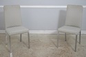 LF74621: MILO BAUGHMAN Glass Top Table & 2 Chairs 
