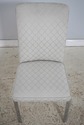 LF74621: MILO BAUGHMAN Glass Top Table & 2 Chairs 