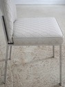 LF74621: MILO BAUGHMAN Glass Top Table & 2 Chairs 