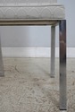 LF74621: MILO BAUGHMAN Glass Top Table & 2 Chairs 