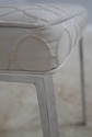LF74621: MILO BAUGHMAN Glass Top Table & 2 Chairs 