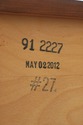 74582: STICKLEY Cherry 21st Century Granite Top Si