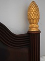 74608: COUNCILL Flame Mahogany Queen Size Headboar