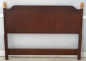 74608: COUNCILL Flame Mahogany Queen Size Headboar