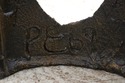 F74619: PAUL EVANS Glass & Bronze Brutalist Coffee