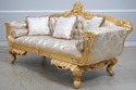 74585: French Baroque Style Giltwood Sofa Settee