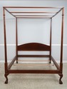 74640: LOUIS IRION Bench Made Walnut Queen Bed