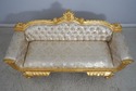 74585: French Baroque Style Giltwood Sofa Settee