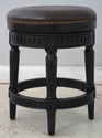 F74639: FRONTGATE Revolving Seat Low Ottoman Stool