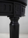 F74639: FRONTGATE Revolving Seat Low Ottoman Stool