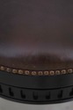 F74639: FRONTGATE Revolving Seat Low Ottoman Stool