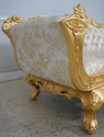 74585: French Baroque Style Giltwood Sofa Settee