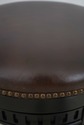 F74639: FRONTGATE Revolving Seat Low Ottoman Stool