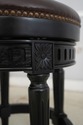 F74639: FRONTGATE Revolving Seat Low Ottoman Stool