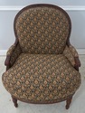 L74629: CENTURY French Louis XVI Style Bergere Cha
