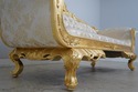 74585: French Baroque Style Giltwood Sofa Settee