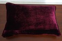 F74638: Set Of 3 Crewelwork On Velvet Down Accent 
