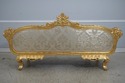 74585: French Baroque Style Giltwood Sofa Settee