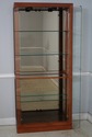 74606: STICKLEY Cherry Tall Glass Door Curio Displ