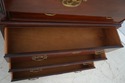 74595: BAKER Chippendale Mahogany High Chest Of Dr