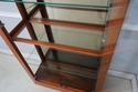 74606: STICKLEY Cherry Tall Glass Door Curio Displ