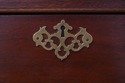74595: BAKER Chippendale Mahogany High Chest Of Dr