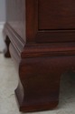 74595: BAKER Chippendale Mahogany High Chest Of Dr