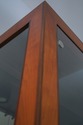 74606: STICKLEY Cherry Tall Glass Door Curio Displ