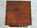 L74587: Regency Style Mahogany Inlaid Revolving Bo
