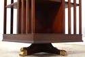 L74587: Regency Style Mahogany Inlaid Revolving Bo