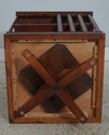 L74587: Regency Style Mahogany Inlaid Revolving Bo