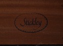 74606: STICKLEY Cherry Tall Glass Door Curio Displ
