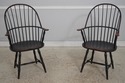 L74609: Set Of 6 Sack Back Windsor Dining Room Cha