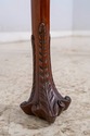 L69857: KINDEL Irish Georgian Carved Mahogany Tea 