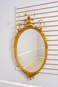69865: Pair CARVERS GUILD Adam Style Gold Mirrors