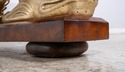 L68686: MAITLAND SMITH Round Dolphin Base Mahogany