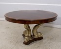 L68686: MAITLAND SMITH Round Dolphin Base Mahogany