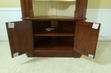 52877EC: HARDEN Chippendale Cherry Corner Cupboard