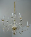 F61112EC: Crystal 12 Arm Traditional Chandelier