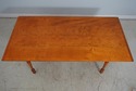 L65449EC: Tiger Maple Bench Made Dining Room Table