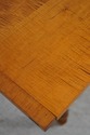 L65449EC: Tiger Maple Bench Made Dining Room Table