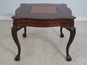 64487EC: LLOYD BUXTON English Mahogany Games Table