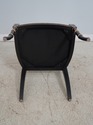 65478EC: Regency Style Black Paint Decorated Armch