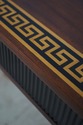 L63789EC: Italian Neoclassical Greek Key Inlaid Di