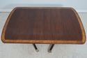 L65376EC: HENREDON Banded Walnut Dining Room Table