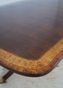 L65376EC: HENREDON Banded Walnut Dining Room Table