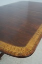 L65376EC: HENREDON Banded Walnut Dining Room Table